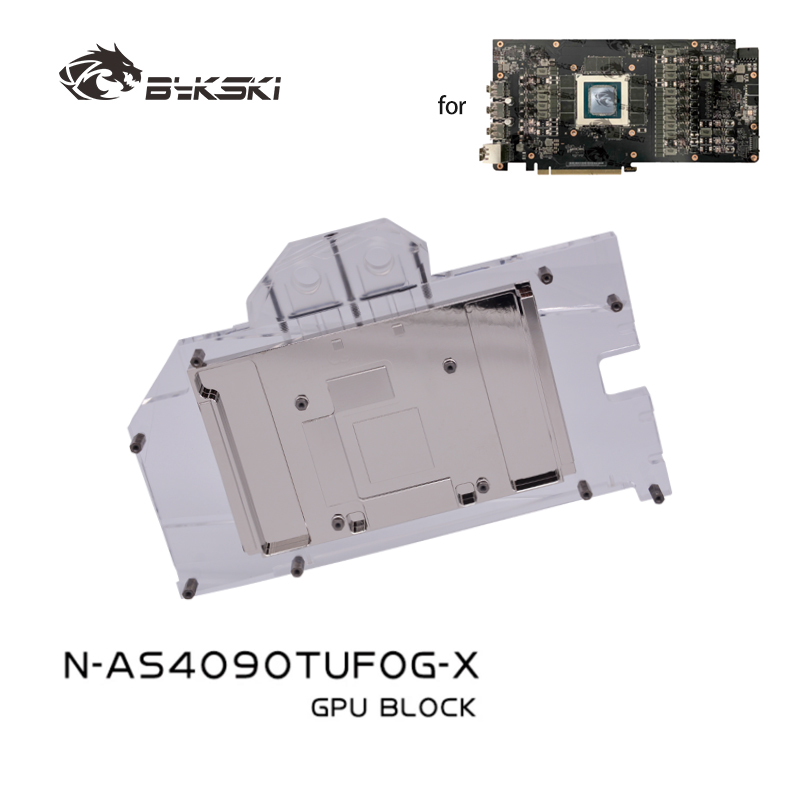 Rtx 4090 Water Block - Bykski GPU-Wasserblock für ASUS ROG Strix