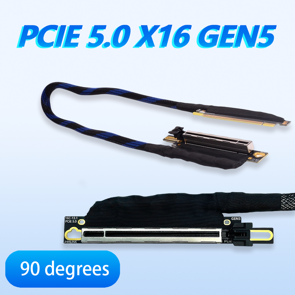 Pcie 5.0 Gpu Riser Cable - GEN5 Riser-Kabel PCI E 5,0 x
